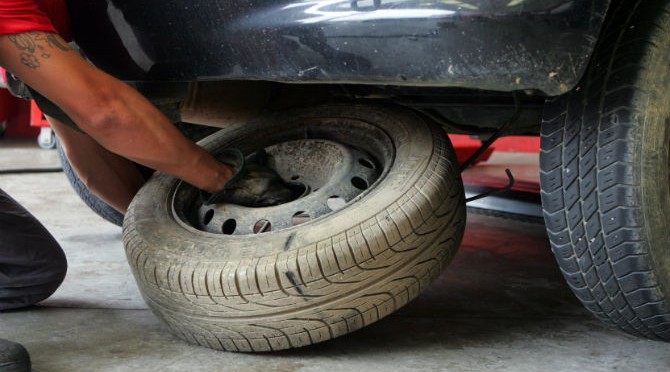 Atenção ao estepe do seu carro