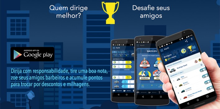 App lança desafio entre usuários que estimula a direção defensiva