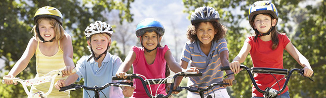 Pais devem redobrar cuidados com os ciclistas mirins