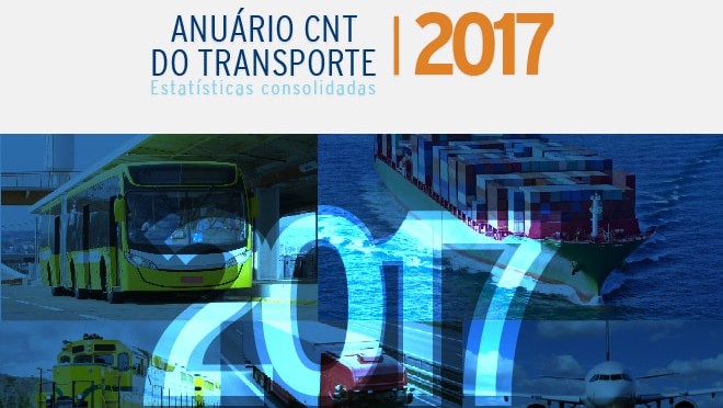 Anuário CNT 2017 reúne série histórica de dados do transporte