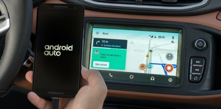 Sistema Android Auto passa a ter o aplicativo Waze