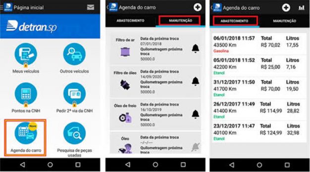 Detran/SP lança app que gerencia manutenção de veículo