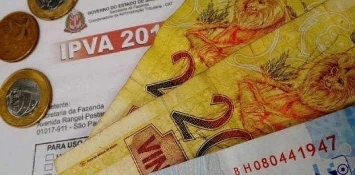 IPVA em São Paulo ficará 3,2% mais barato em 2018