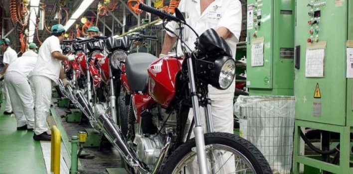 Produção de motocicletas cresce 5,2% em setembro, diz Abraciclo
