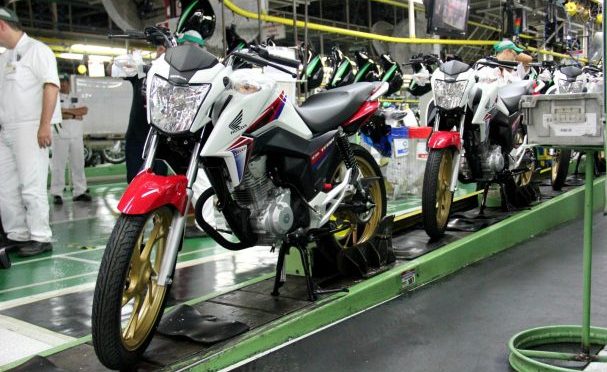 Produção de motos sobe 34,7% em julho, diz Abraciclo