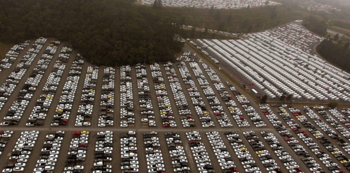 Vendas de carros caem 7,8% em setembro