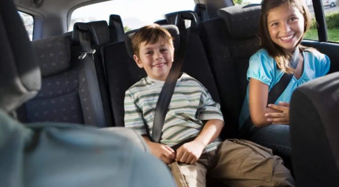 Detran divulga orientações sobre cuidados com crianças no trânsito