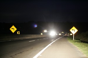 Cuidados redobrados ao dirigir à noite