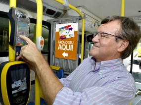 Passagem de ônibus agora é paga em débito e crédito no interior de SP