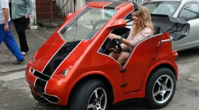Nanico Car, carro 100% brasileiro, deve começar a ser produzido ainda esse ano no Ceará