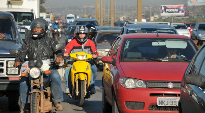Acidentes com moto quase triplicam em três anos