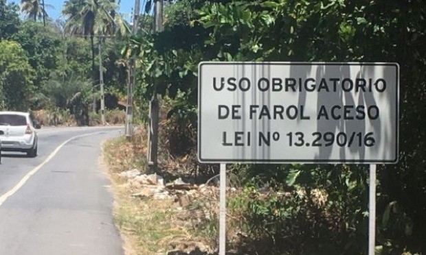 Velocidade e farol desligado lideram multas em estradas federais em 2016