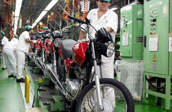 Produção de motocicletas cresce 5,2% em setembro, diz Abraciclo