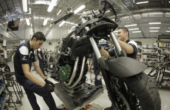 Produção de motos sobe em agosto, melhor mês desde outubro de 2015