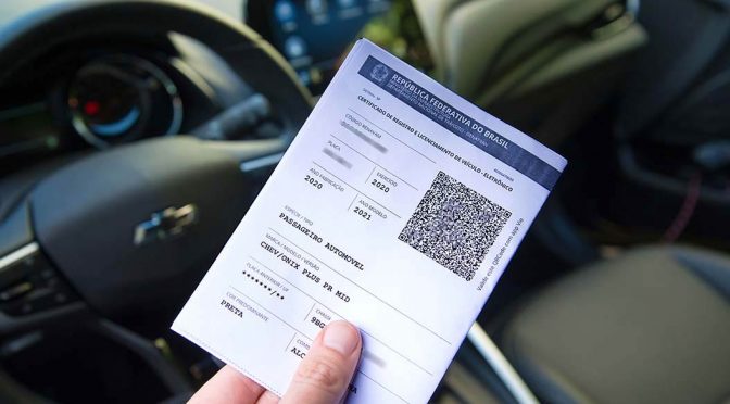 Carro com restrição no documento?